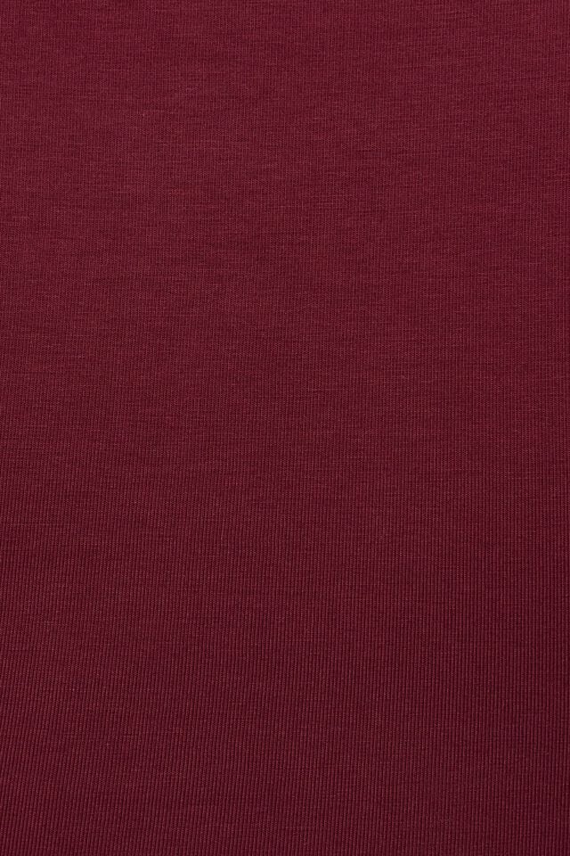 Women Garage Addison Square Neck Long Sleeve Dark Red | A-3418092
