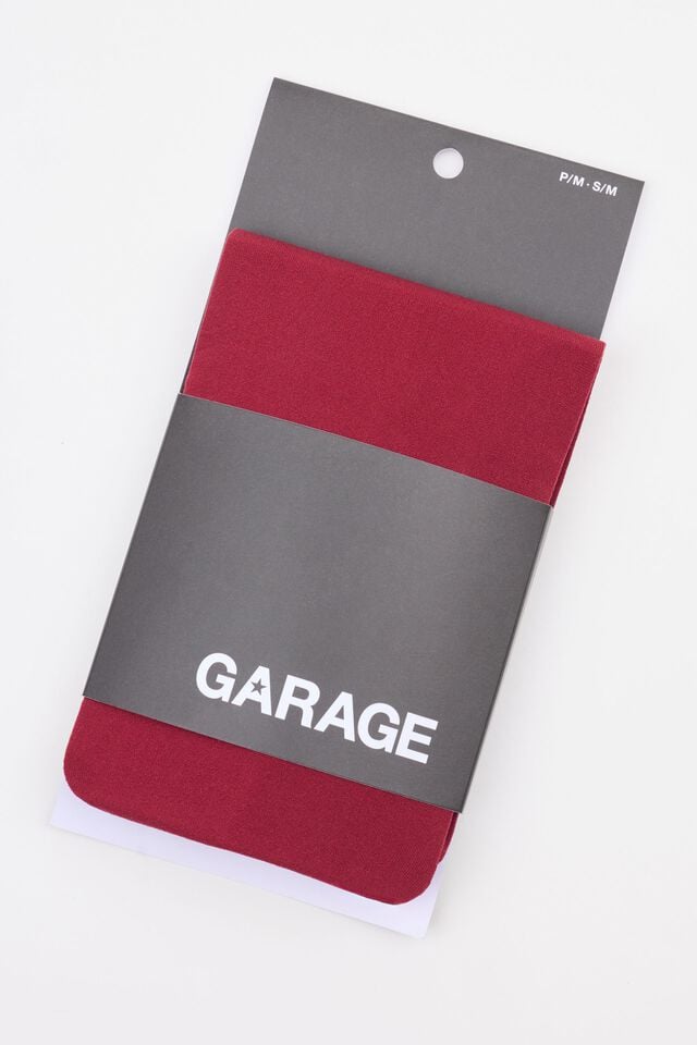 Women Garage Basic Tight Red Purple | A-9437056