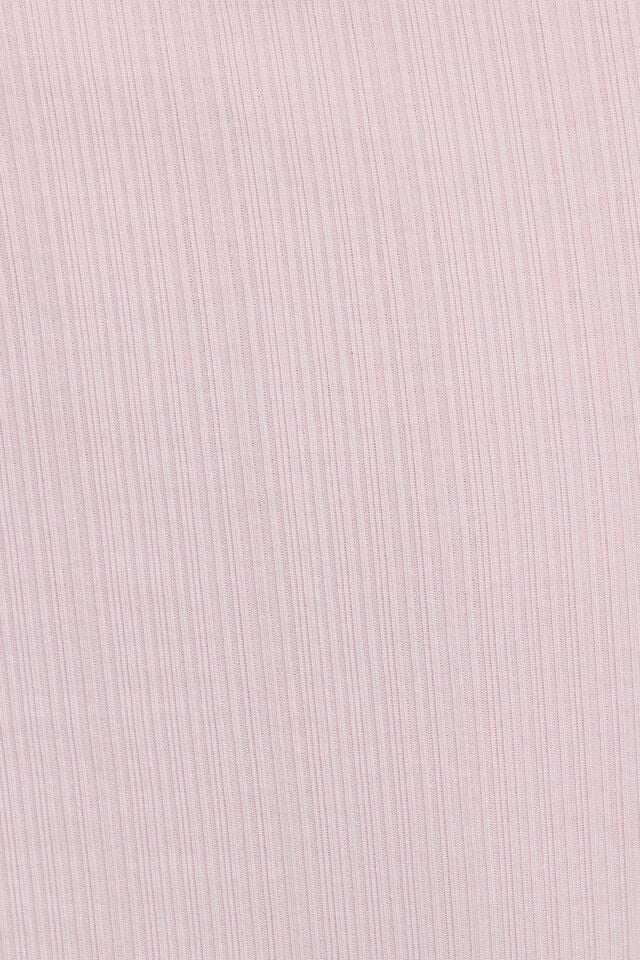 Women Garage Boatneck Long Sleeve Light Purple | A-3075162