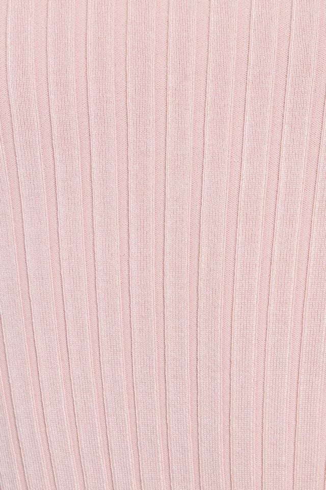Women Garage Bodycon Boat Neck Sweater Pink | A-1627904