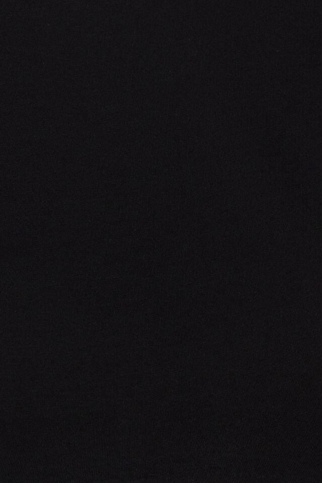 Women Garage Estelle Longline T Shirts Black | A-1926854