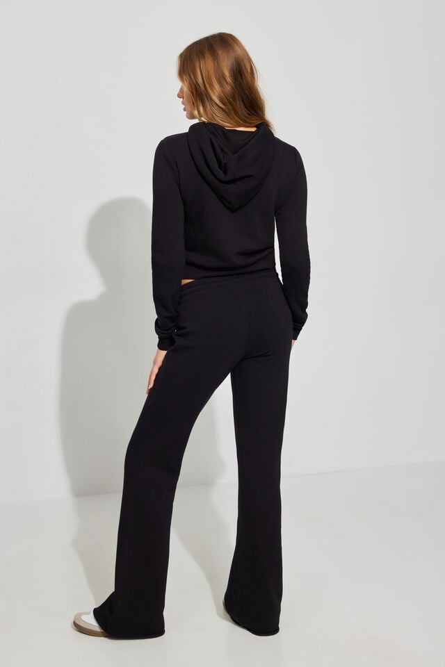 Women Garage Flare Joggers Black | A-4982501