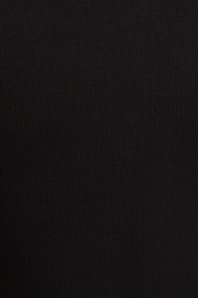 Women Garage Henley Short Sleeve T Shirts Black | A-4782159
