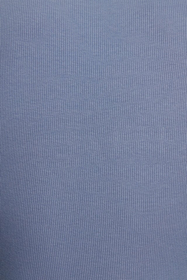 Women Garage Henley Short Sleeve T Shirts Blue | A-9046271