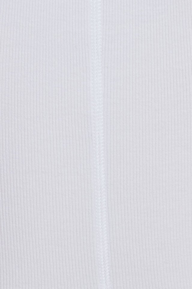 Women Garage High Neck Tank Top White | A-2308714