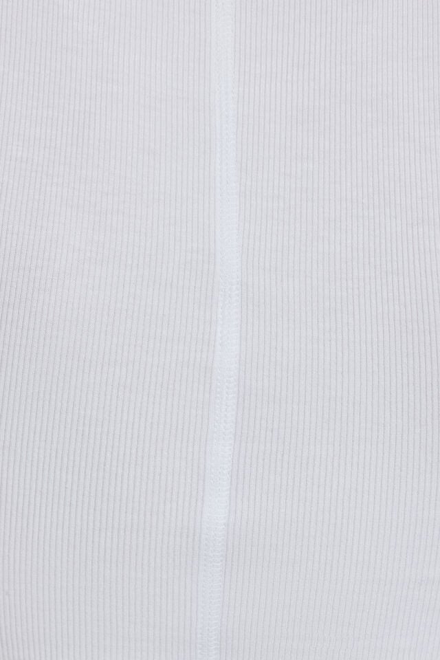 Women Garage High Neck Tank Top White | A-1349602
