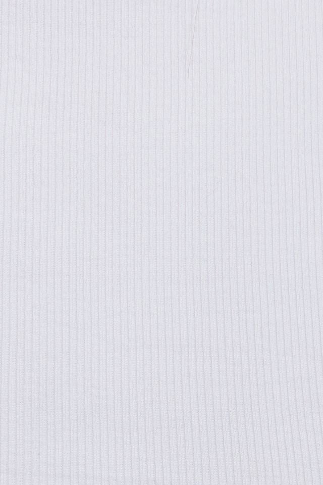 Women Garage High Neck Tank Top White | A-5742839