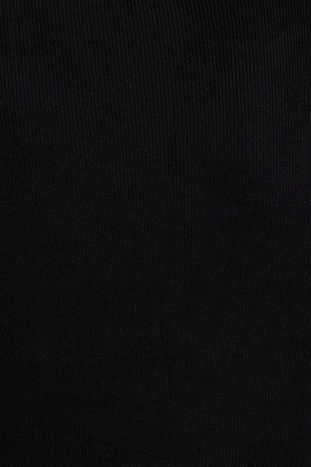 Women Garage Hook & Eye Sweater Black | A-4261798
