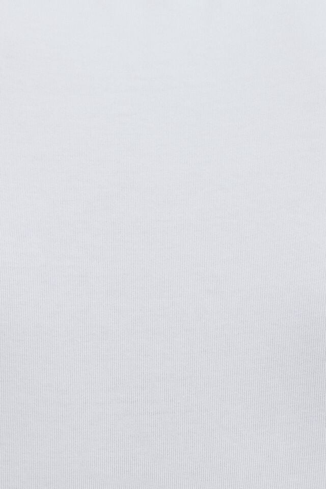 Women Garage Portia Square Neckline T Shirts White | A-5023674
