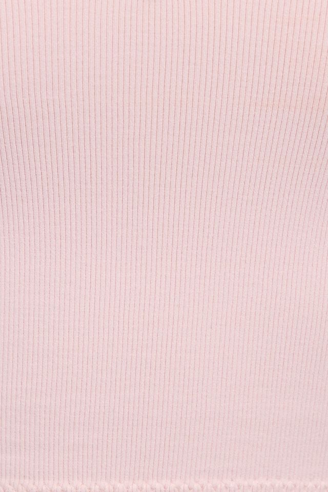 Women Garage Seamless Sweetheart Cami Tank Top Pink / White | A-4128705