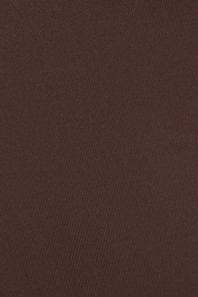 Women Garage Slider Triangle Bikini Top Coffee Brown | A-4068273