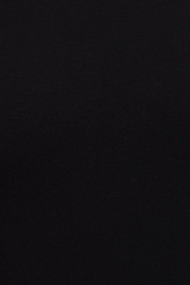 Women Garage Tie Back T Shirts Black | A-1207346