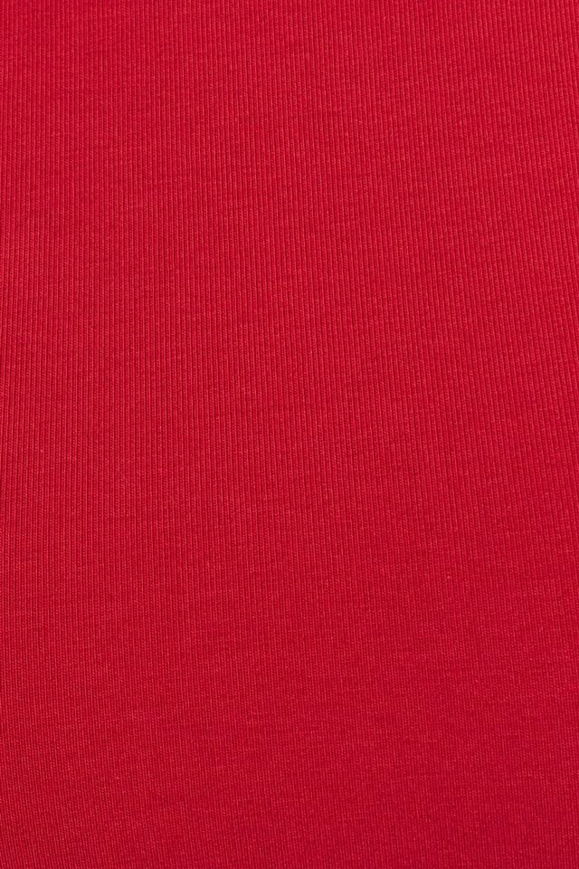 Women Garage Tie Back T Shirts Red | A-5897643