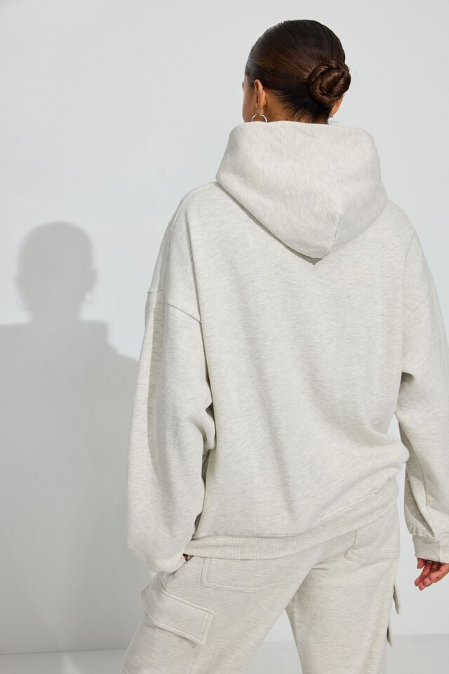 Women Garage Ultrafleece Hoodie White | A-7485196