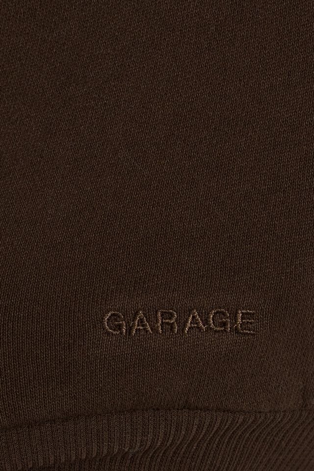 Women Garage Ultrafleece Seamed Hoodie Brown | A-2759140