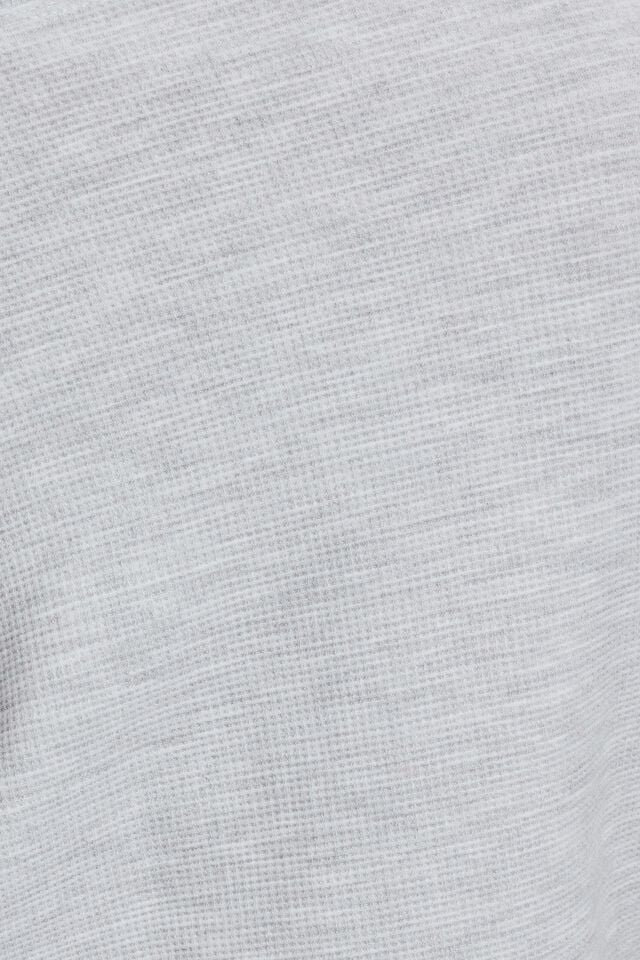 Women Garage Waffle Off Shoulder Tank Top Grey | A-3904682